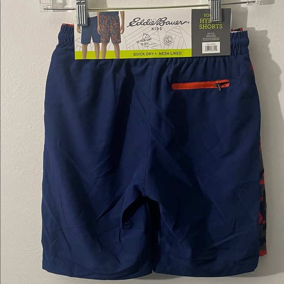 Eddie Bauer Kids Youth 2Pack Hybrid Shorts S-7/8 Multicolor /Z5 - Picture 2 of 10